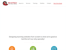 Tablet Screenshot of erevotech.com